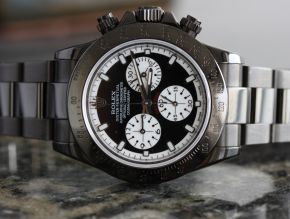 Rolex Bamford Watch Dept Daytona 116520 Steel DLC Custom