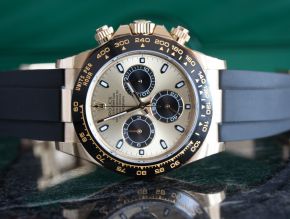 Rolex Daytona 116518  OysterFlex Yellow Gold